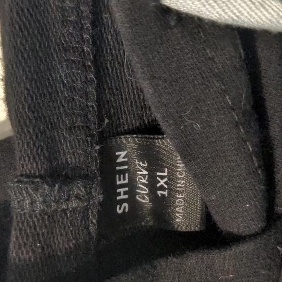 Size 1X Shein hooded knee length fall sweater - Picture 3 of 4